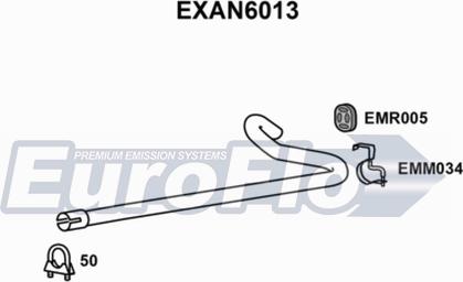 EuroFlo EXAN6013 - Насадка випускної труби autozip.com.ua