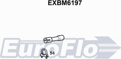 EuroFlo EXBM6197 - Насадка випускної труби autozip.com.ua