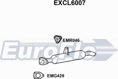 EuroFlo EXCL6007 - Насадка випускної труби autozip.com.ua