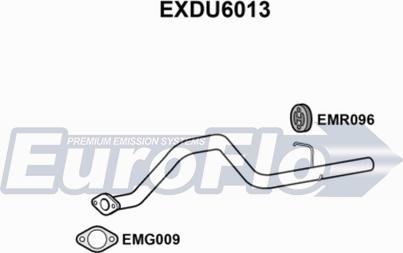 EuroFlo EXDU6013 - Насадка випускної труби autozip.com.ua