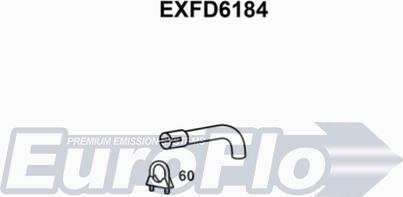 EuroFlo EXFD6184 - Насадка випускної труби autozip.com.ua