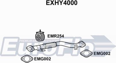 EuroFlo EXHY4000 - Труба вихлопного газу autozip.com.ua