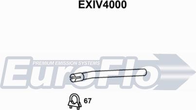 EuroFlo EXIV4000 - Труба вихлопного газу autozip.com.ua