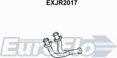 EuroFlo EXJR2017 - Труба вихлопного газу autozip.com.ua