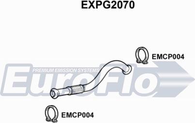 EuroFlo EXPG2070 - Труба вихлопного газу autozip.com.ua