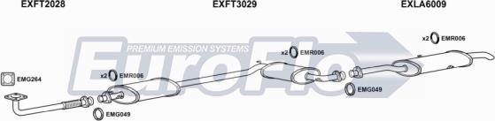 EuroFlo LATHE20 2004 - Система випуску ОГ autozip.com.ua