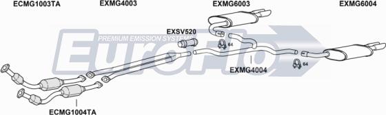 EuroFlo MGZT46 3001 - Система випуску ОГ autozip.com.ua