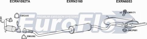 EuroFlo RNLAG20 3011C - Система випуску ОГ autozip.com.ua