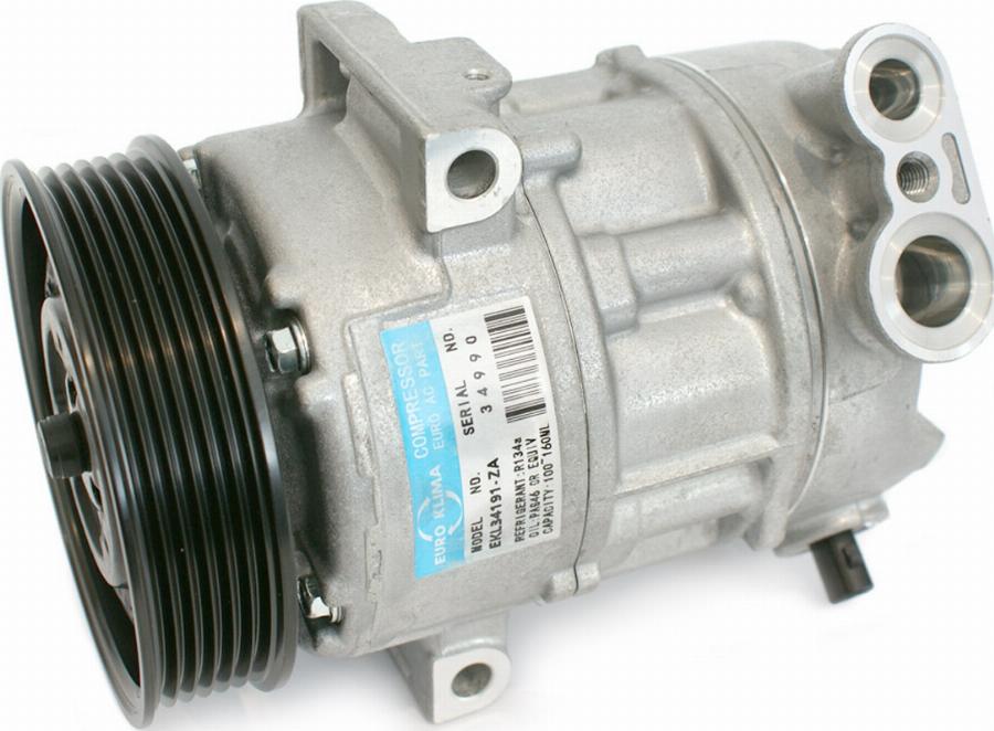 EURO KLIMA EKL34191 - Компресор, кондиціонер autozip.com.ua