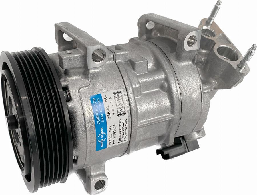 EURO KLIMA EKL36591 - Компресор, кондиціонер autozip.com.ua