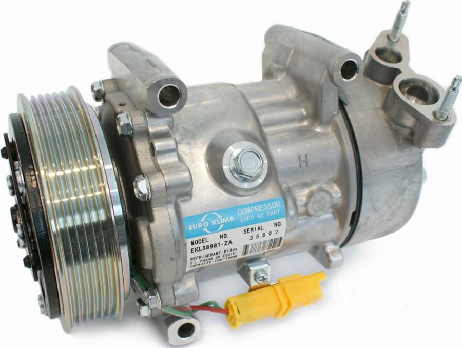 EURO KLIMA EKL38981 - Компресор, кондиціонер autozip.com.ua