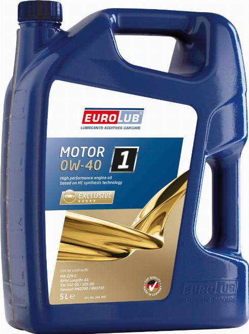 EUROLUB 241005 - Моторна олива autozip.com.ua
