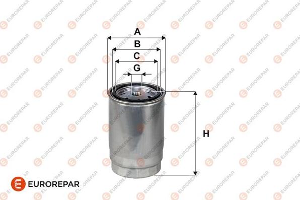 EUROREPAR 1694147080 - Паливний фільтр autozip.com.ua