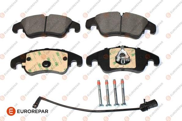 EUROREPAR 1697648980 - Гальмівні колодки, дискові гальма autozip.com.ua