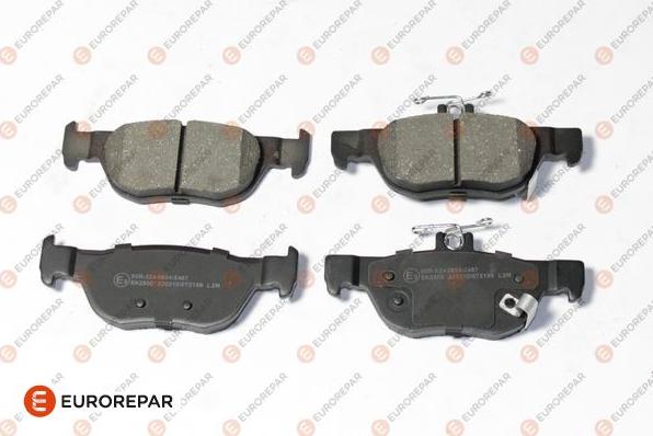 EUROREPAR 1697650380 - Гальмівні колодки, дискові гальма autozip.com.ua