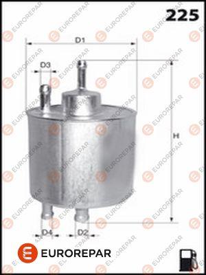 EUROREPAR 1643631480 - Паливний фільтр autozip.com.ua