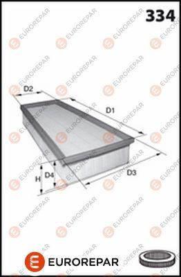 EUROREPAR 1667447780 - Повітряний фільтр autozip.com.ua