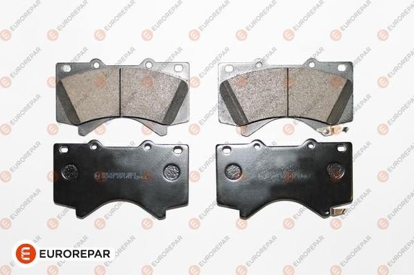 EUROREPAR 1667814680 - Гальмівні колодки, дискові гальма autozip.com.ua