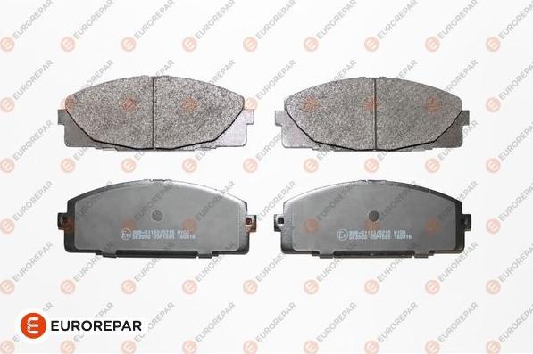 EUROREPAR 1667813980 - Гальмівні колодки, дискові гальма autozip.com.ua