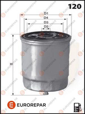 EUROREPAR E148097 - Паливний фільтр autozip.com.ua