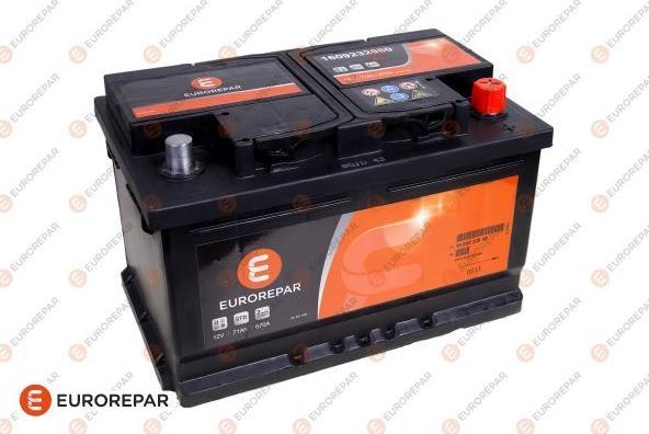 EUROREPAR 1609232980 - Стартерна акумуляторна батарея, АКБ autozip.com.ua
