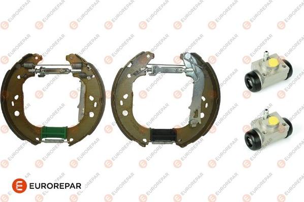 EUROREPAR 1619602480 - Комплект гальм, барабанний механізм autozip.com.ua