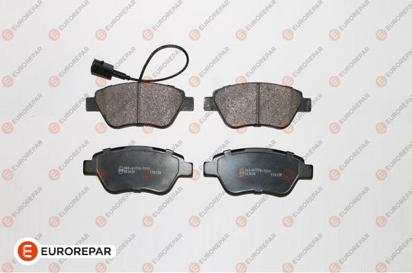 EUROREPAR 1619792380 - Гальмівні колодки, дискові гальма autozip.com.ua