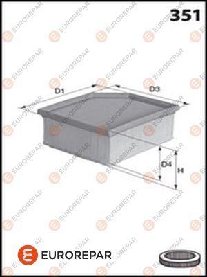 EUROREPAR 1611157880 - Повітряний фільтр autozip.com.ua