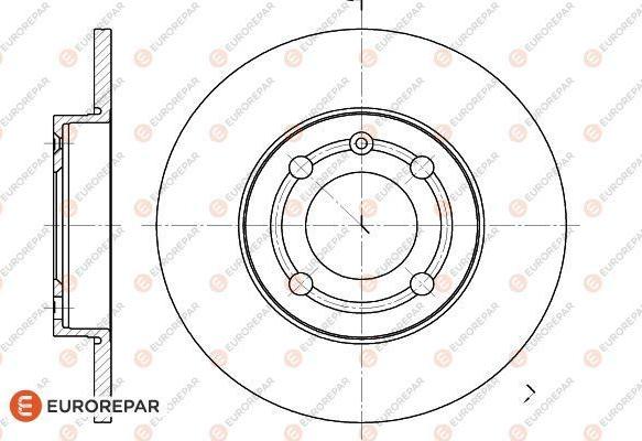 HELLA 8DD 355 104-181 - Гальмівний диск autozip.com.ua