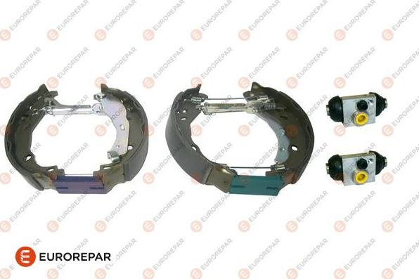 EUROREPAR 1613191580 - Комплект гальм, барабанний механізм autozip.com.ua