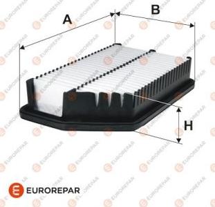EUROREPAR 1613721780 - Повітряний фільтр autozip.com.ua