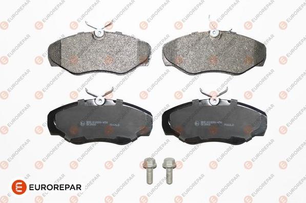 EUROREPAR 1617258080 - Гальмівні колодки, дискові гальма autozip.com.ua