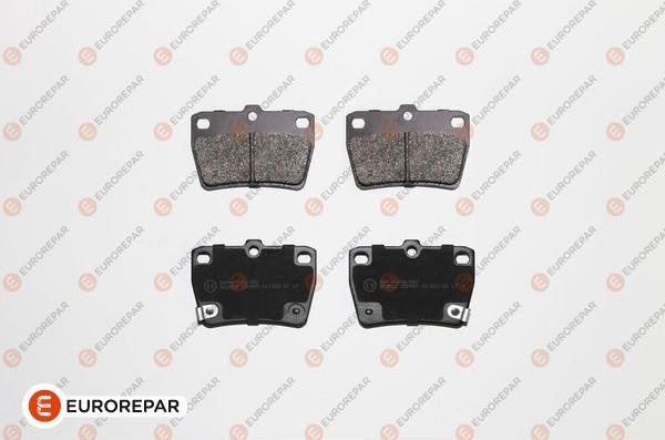 EUROREPAR 1617265680 - Гальмівні колодки, дискові гальма autozip.com.ua