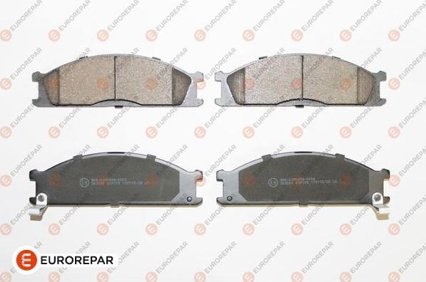 EUROREPAR 1617265880 - Гальмівні колодки, дискові гальма autozip.com.ua