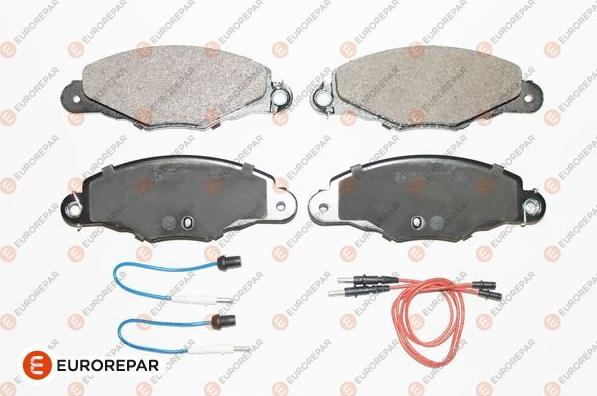 EUROREPAR 1617280380 - Гальмівні колодки, дискові гальма autozip.com.ua