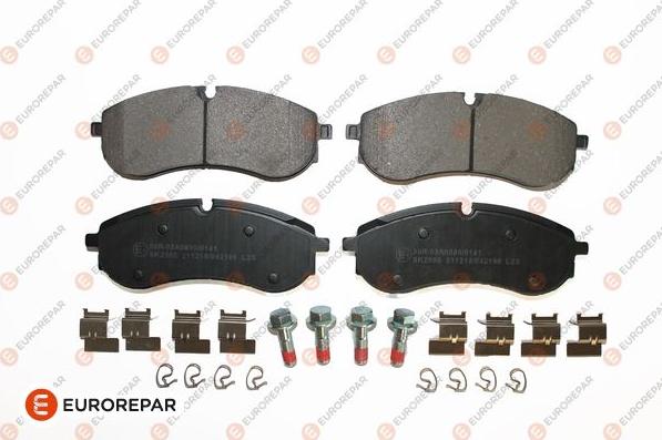 EUROREPAR 1689800980 - Гальмівні колодки, дискові гальма autozip.com.ua