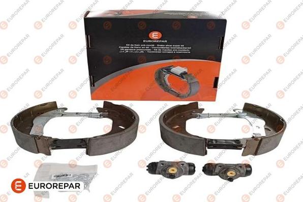 EUROREPAR 1686308080 - Комплект гальм, барабанний механізм autozip.com.ua