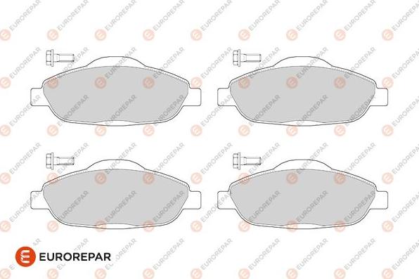 EUROREPAR 1686269680 - Гальмівні колодки, дискові гальма autozip.com.ua