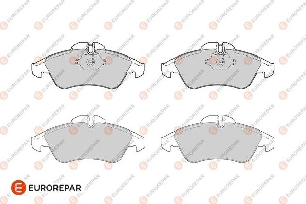 EUROREPAR 1686265680 - Гальмівні колодки, дискові гальма autozip.com.ua