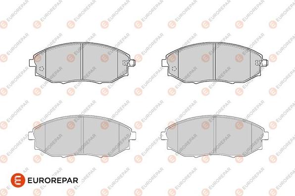 EUROREPAR 1686279980 - Гальмівні колодки, дискові гальма autozip.com.ua