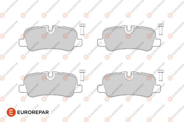 EUROREPAR 1686274180 - Гальмівні колодки, дискові гальма autozip.com.ua