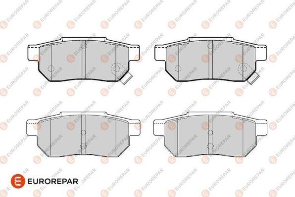 EUROREPAR 1686278780 - Гальмівні колодки, дискові гальма autozip.com.ua