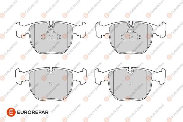 EUROREPAR 1686272880 - Гальмівні колодки, дискові гальма autozip.com.ua