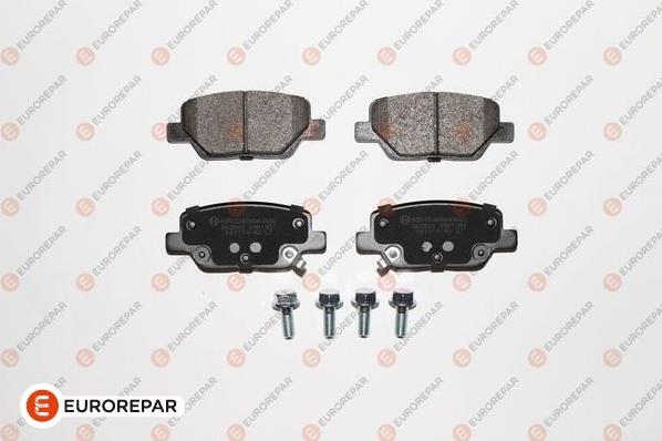 EUROREPAR 1681164380 - Гальмівні колодки, дискові гальма autozip.com.ua