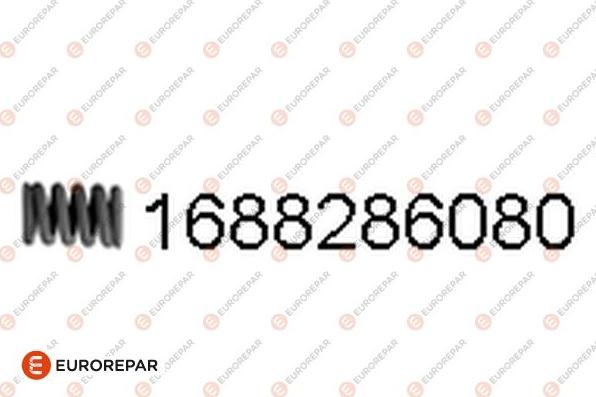 EUROREPAR 1688286080 - Пружина, труба вихлопного газу autozip.com.ua