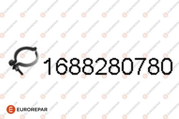 EUROREPAR 1688280780 - З'єднувальні елементи, система випуску autozip.com.ua