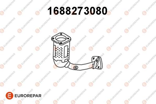 EUROREPAR 1688273080 - Каталізатор autozip.com.ua
