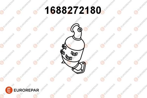 EUROREPAR 1688272180 - Каталізатор autozip.com.ua