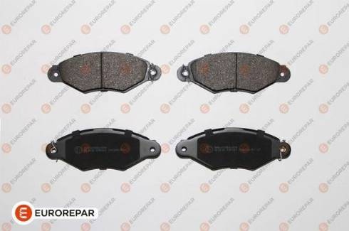 EUROREPAR 1682328880 - Гальмівні колодки, дискові гальма autozip.com.ua