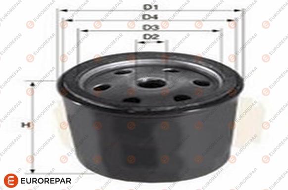 EUROREPAR 1682253380 - Паливний фільтр autozip.com.ua